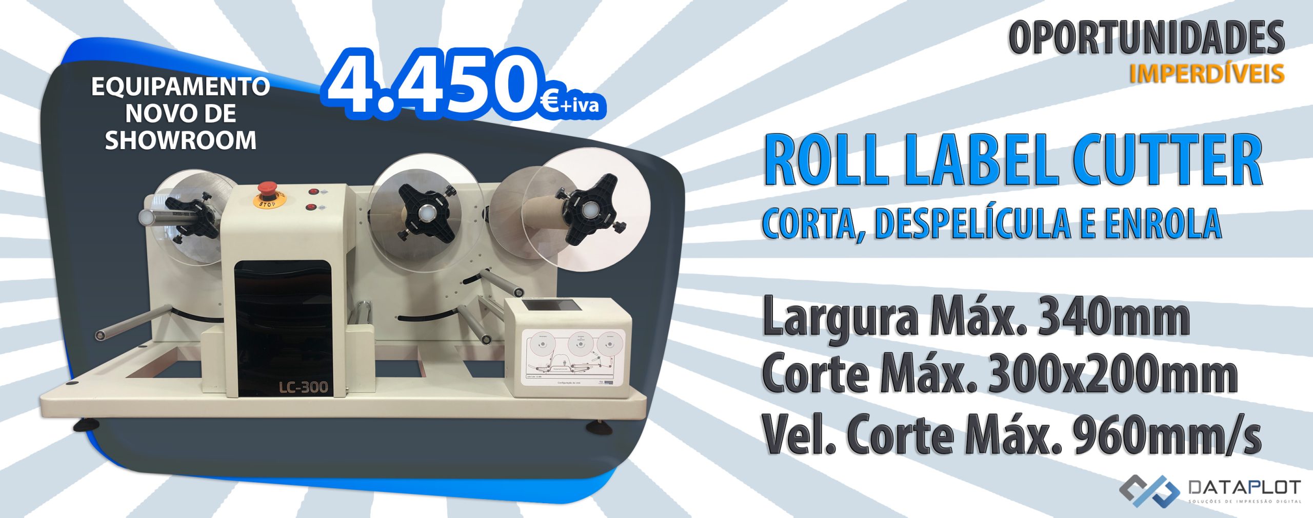 ROLL LABEL CUTTER  LC-300