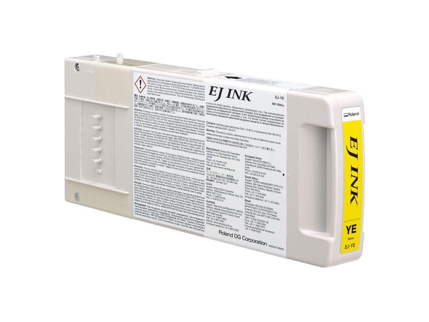 EJ-YE Tinteiro-Roland-EJ-Yellow-Amarelo-EJ-YE