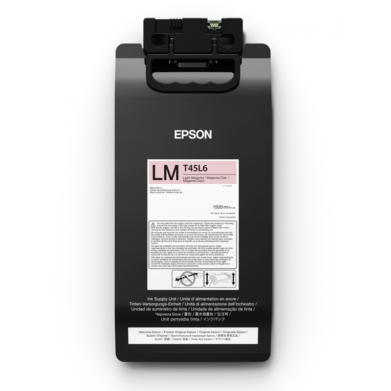 T45L6 - Light Magenta 1500ml (C13T45L600) Epson-T45L6-LightMagenta-1500ml-C13T45L600